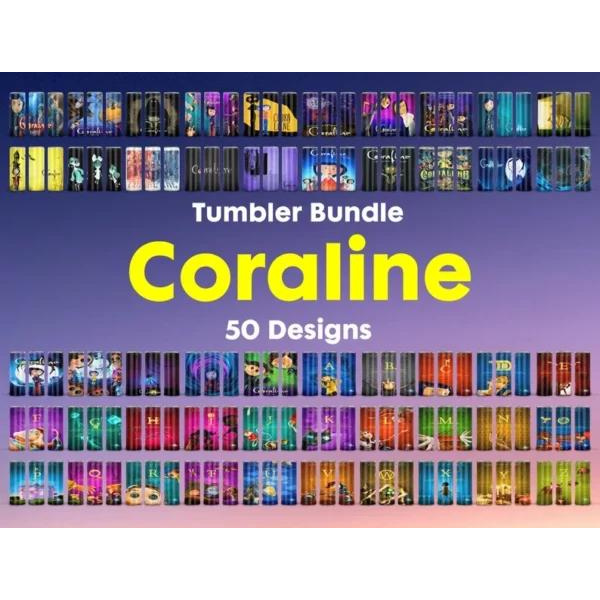 50 Coraline Tumbler Bundle