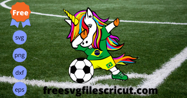 Free Dabbing Unicorn LGBT Football SVG is perfect for all football enthusiasts out there!