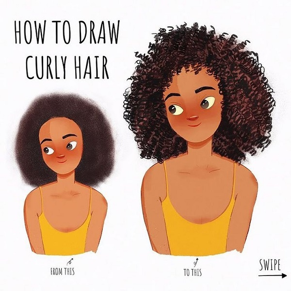 Afro Hair Drawing: Capturing the Beauty of Natural Curls