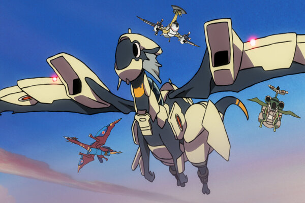 Best Anime - Dragon Pilot: Hisone and Masotan