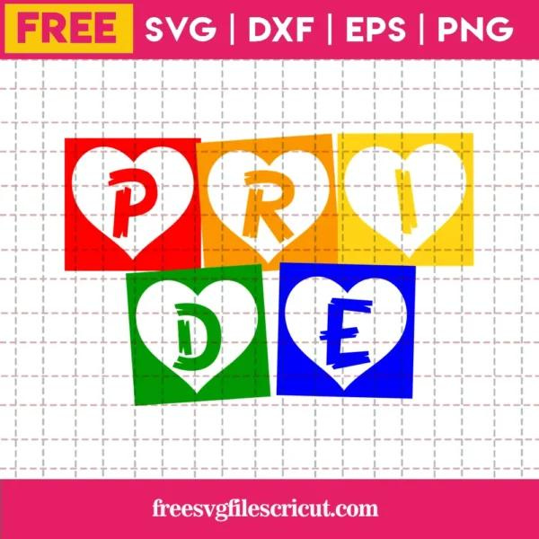 Free Lgbt Pride Month Layered Svg Files