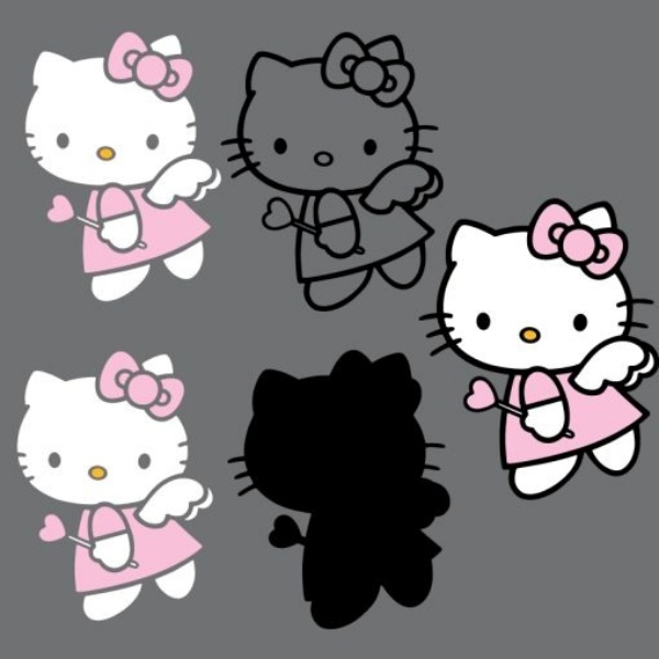 Free Hello Kitty SVG Files