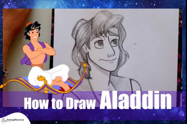 how to draw Aladdin