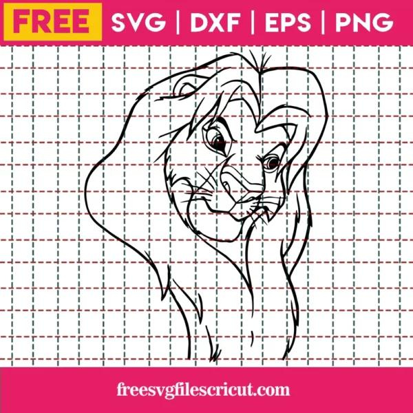 Mufasa Svg Free