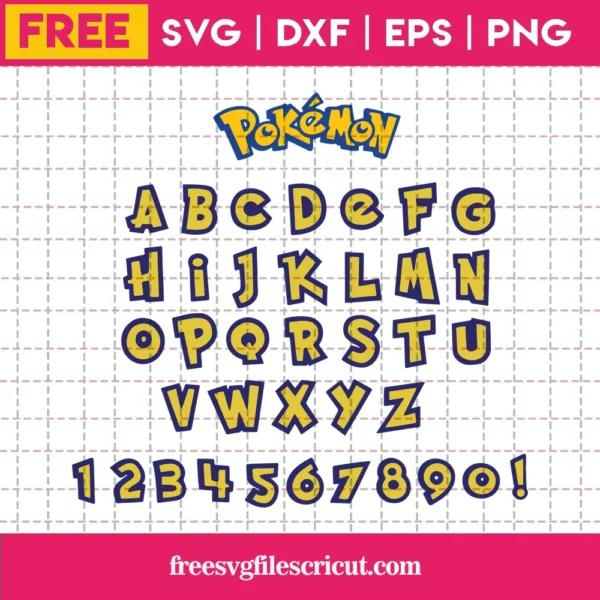 Pokemon SVG - Free Download now!