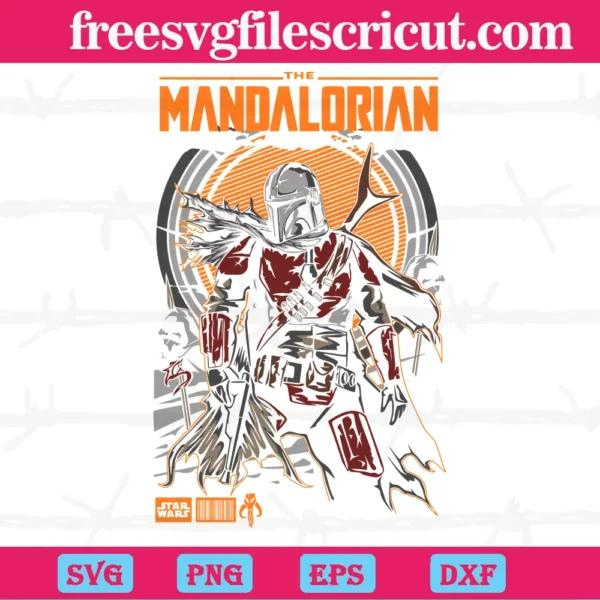 Star Wars The Mandalorian Svg