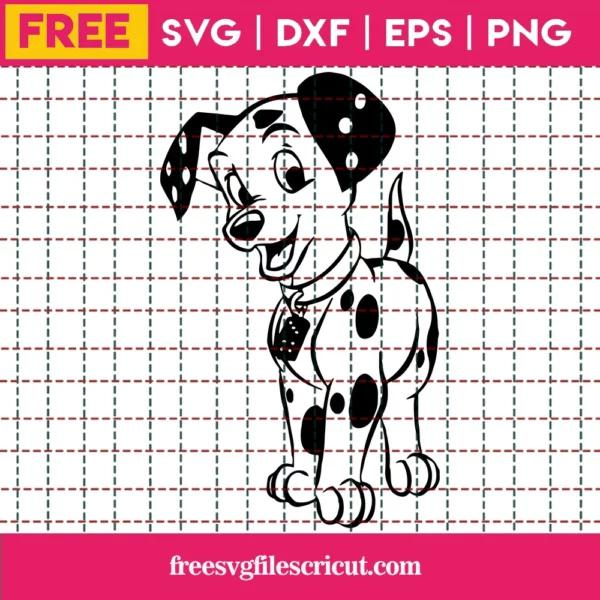 101 Dalmatians Free Svg