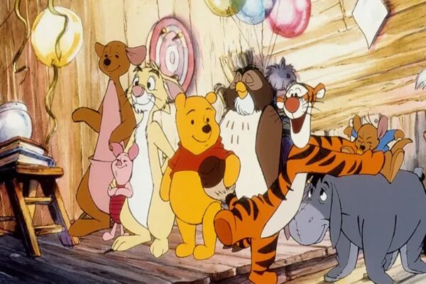 Winnie the pooh characters