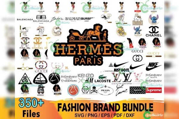 150+ Hermès Fashion Brand Bundle PNG