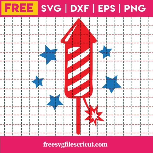 4Th Of July Fireworks Svg Free