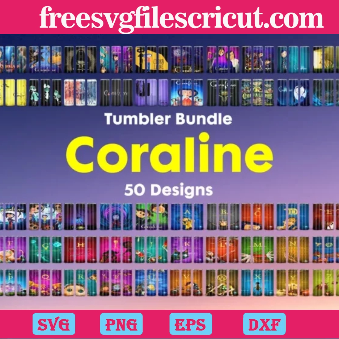 50 Coraline Tumbler Bundle