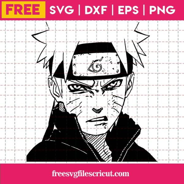 Uzumaki Naruto Svg Free Download, Anime SVG