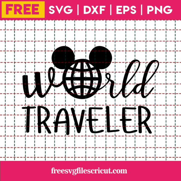 World Traveler Svg Free