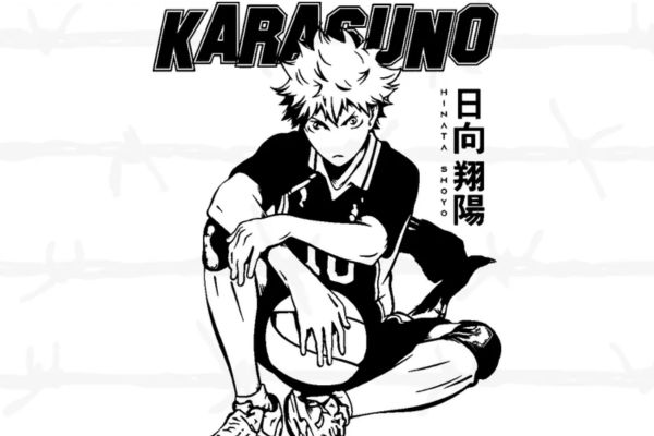 Haikyuu Karasuno Hinata Shyouyou Middle Blocker, SVG Cut Files