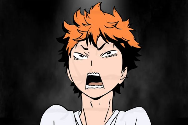 Hinata Shoyo Break Faces Haikyuu Anime, SVG PNG DXF EPS Cricut Silhouette