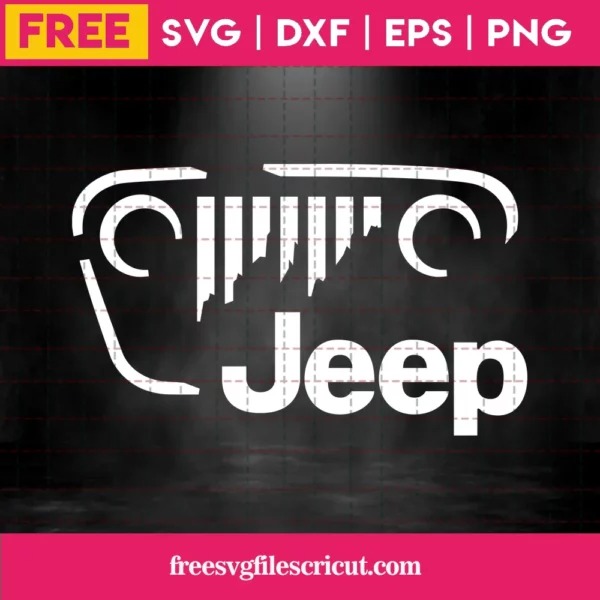 Jeep Grill SVG Free