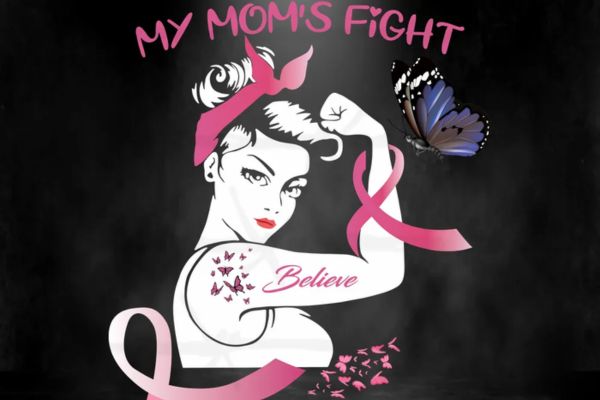 My Mom’s Fight Is My Fight Breast Cancer Awareness, SVG File Formats